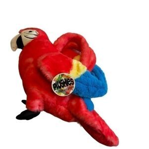 NEW PLUSHIES parrot purse bird